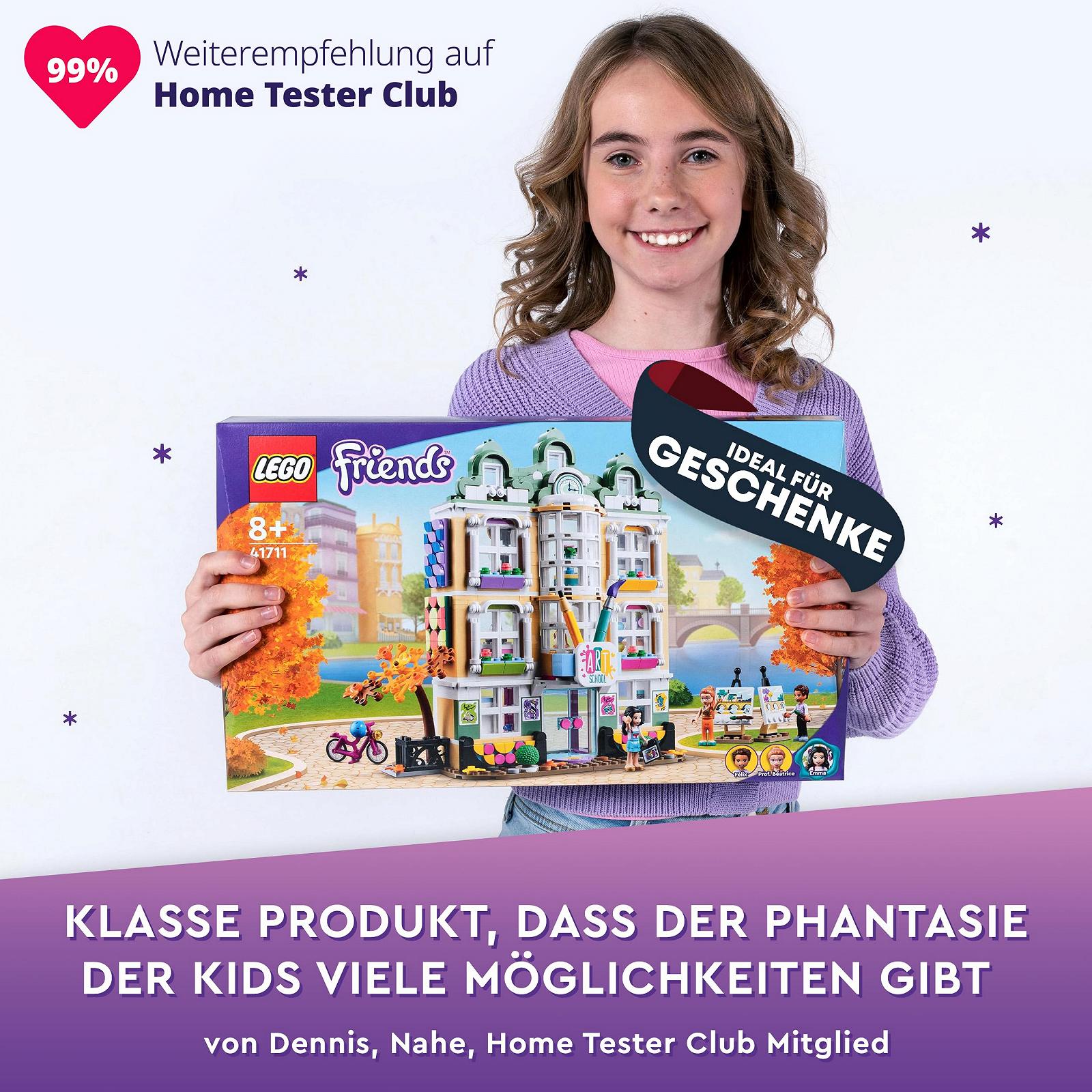 Конструктор LEGO Friends 41711 Школа мистецтв Емми - різнокольоровий, фото №6