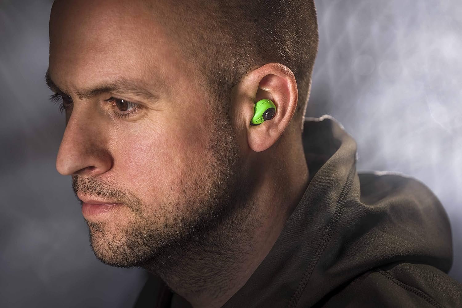 Бездротові протишумові навушники 3M Peltor EEP-100 / Активне шумозаглушення / Вологозахист IP54 / Швидка зарядка / До 16 годин роботи від акумулятора / Зелені, фото №4