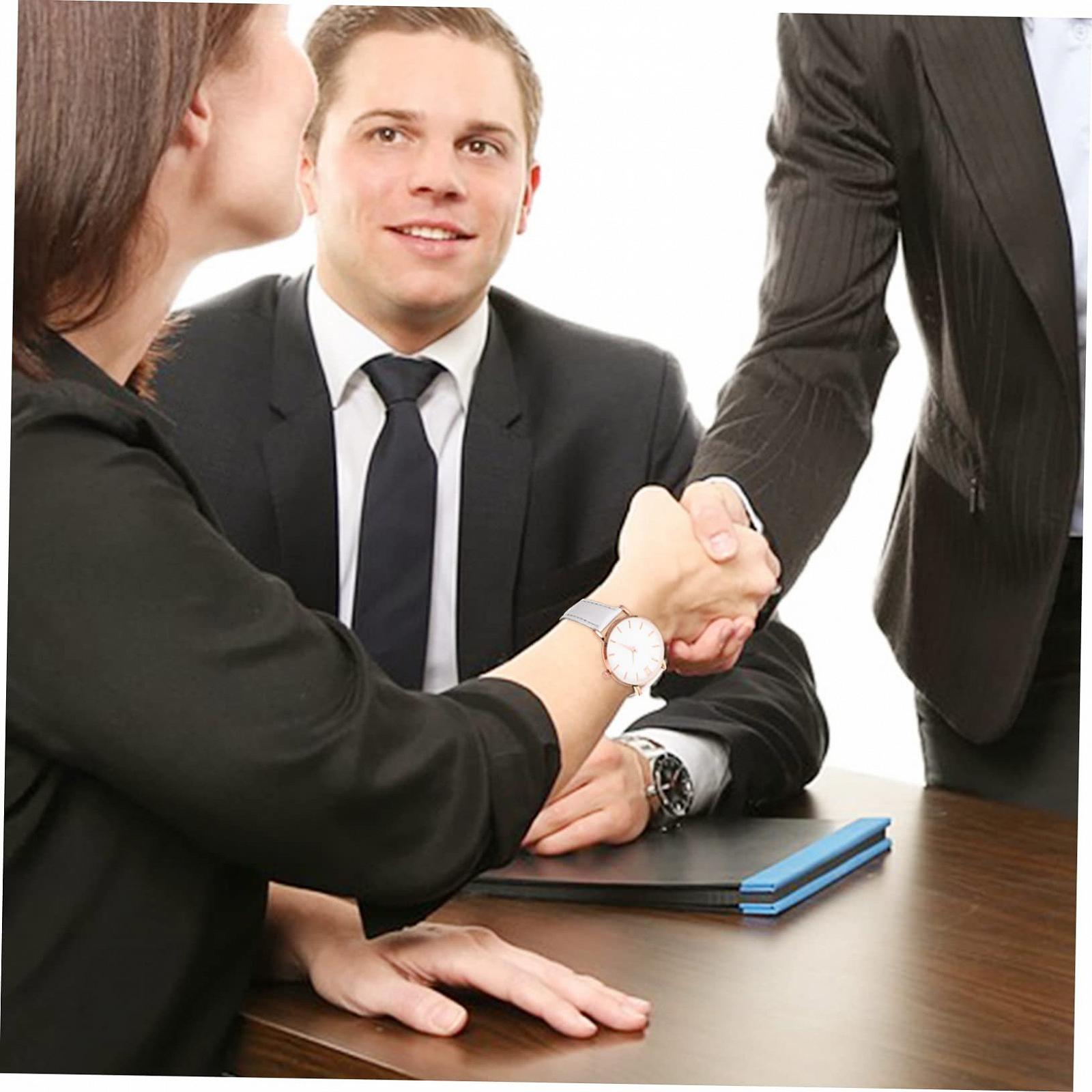 Женские часы OATIPHO Белый, фото №4