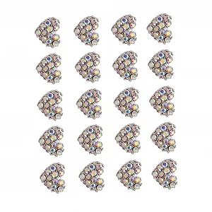 Стрази для нігтів Mikinona Прикраса Серцеподібні - Фото 1