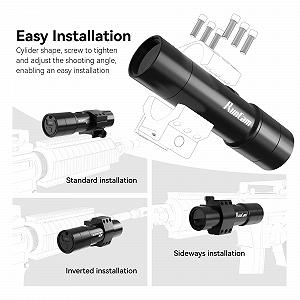 Екшн-камера RunCam ScopeCam SE 1080P HD Zoom Водонепроникний Алюмінієвий Корпус WiFi Керування Додатком 25 мм synthetic.ua - Фото 1
