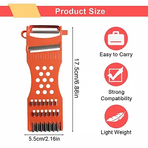 Овощерезка Многофункциональная из нержавеющей стали synthetic.ua - Фото 1