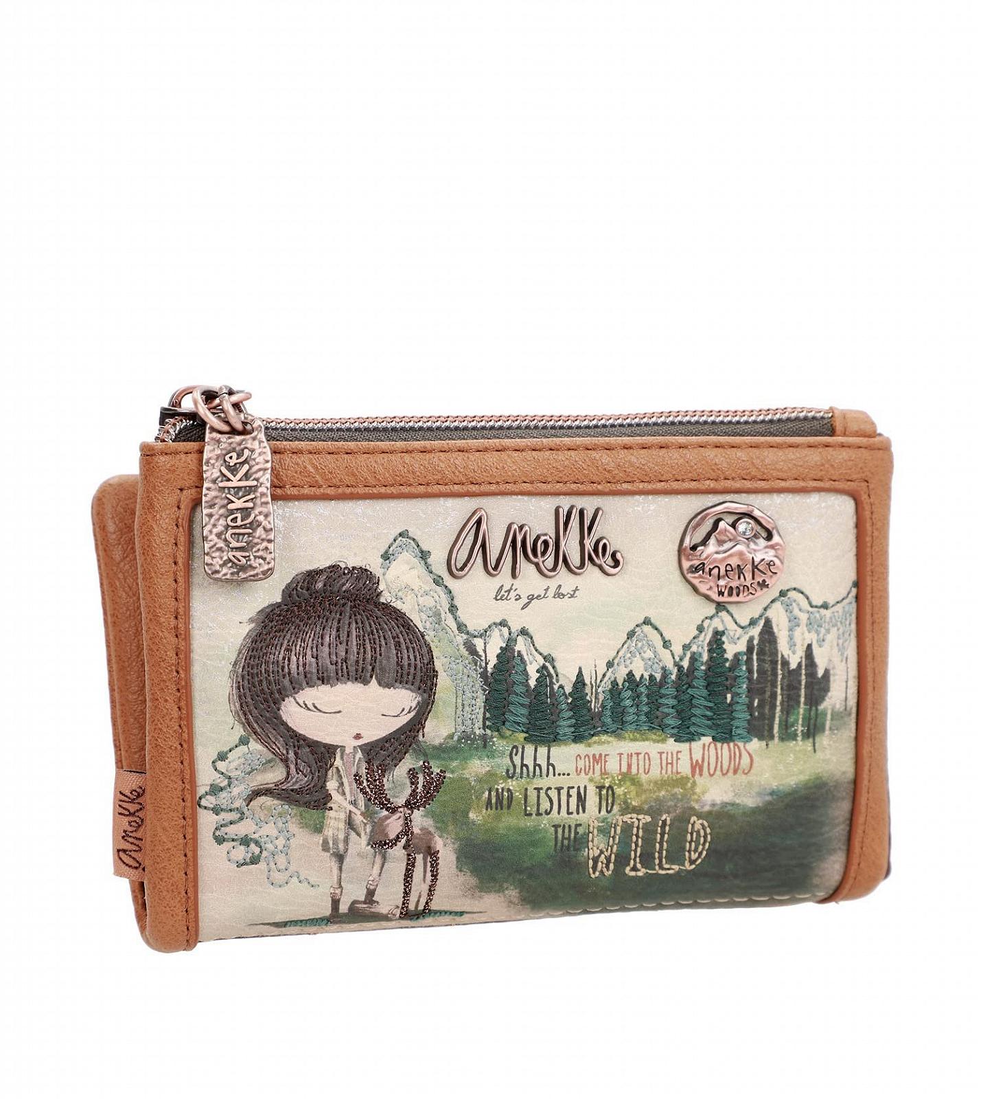Кошелек Anekke M Soft с клапаном Combination (theforest) Разноцветный, фото №1