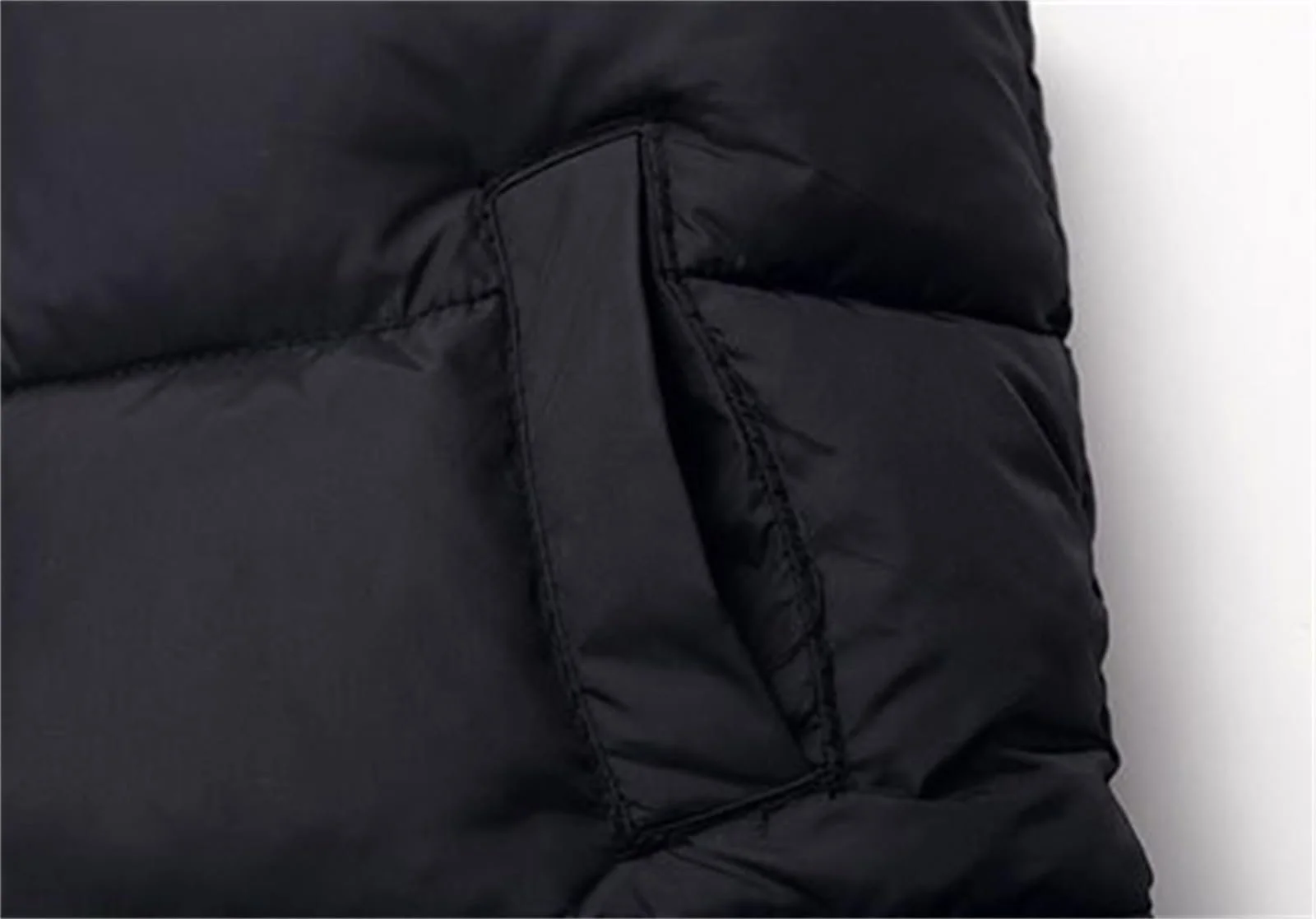 Жилет для малышей с капюшоном Generisch, теплый зимний, без рукавов, с медвежьими ушками, на молнии, фото №4