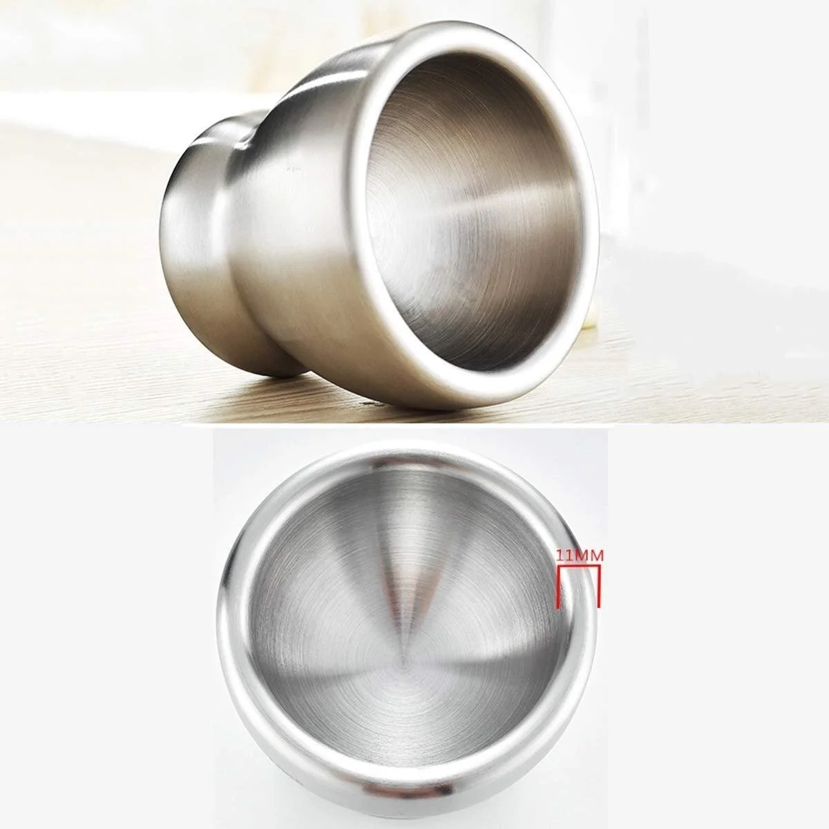 Ступка с пестиком из нержавеющей стали Измельчитель специй, фото №2 Ступка с пестиком из нержавеющей стали Измельчитель специй, фото №2