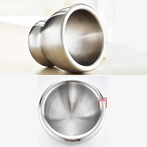 Ступка з товкачиком з нержавіючої сталі Подрібнювач спецій synthetic.ua - Фото 1