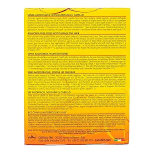 Краска для волос Tiziano Red Sanotint 4% PPD без аммиака 20 (новая упаковка) synthetic.ua - Фото 1