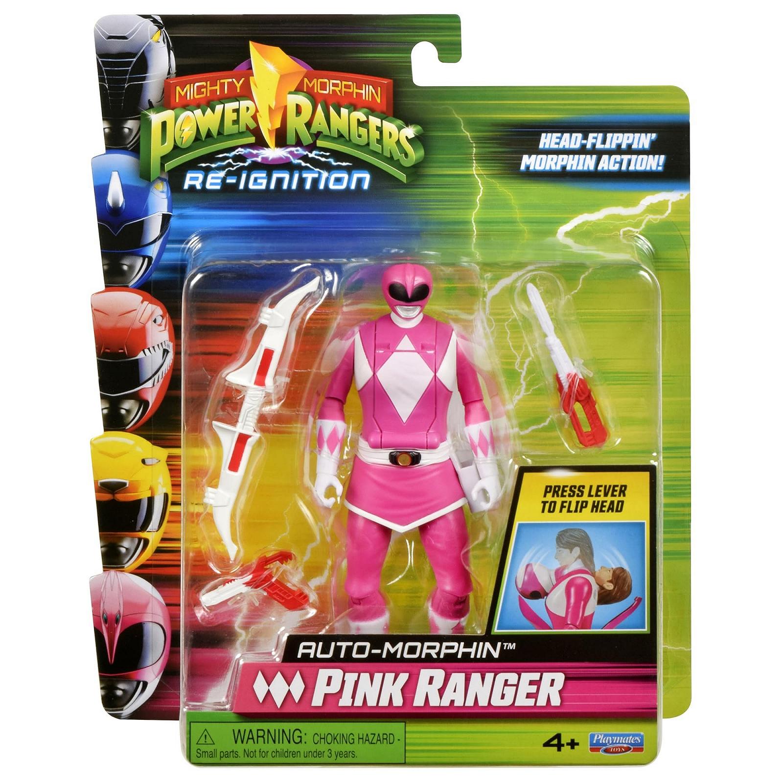 Фигурка Power Rangers Mighty Morphin Car Morphin Pink Ranger, фото №1