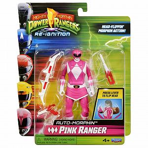 Фигурка Power Rangers Mighty Morphin Car Morphin Pink Ranger - Фото 1