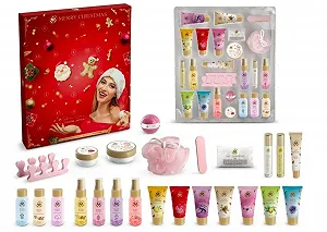 Адвент-календар 2024 Make Up Silk Blue 24 дні Догляд за шкірою Limited Edition - Фото 1