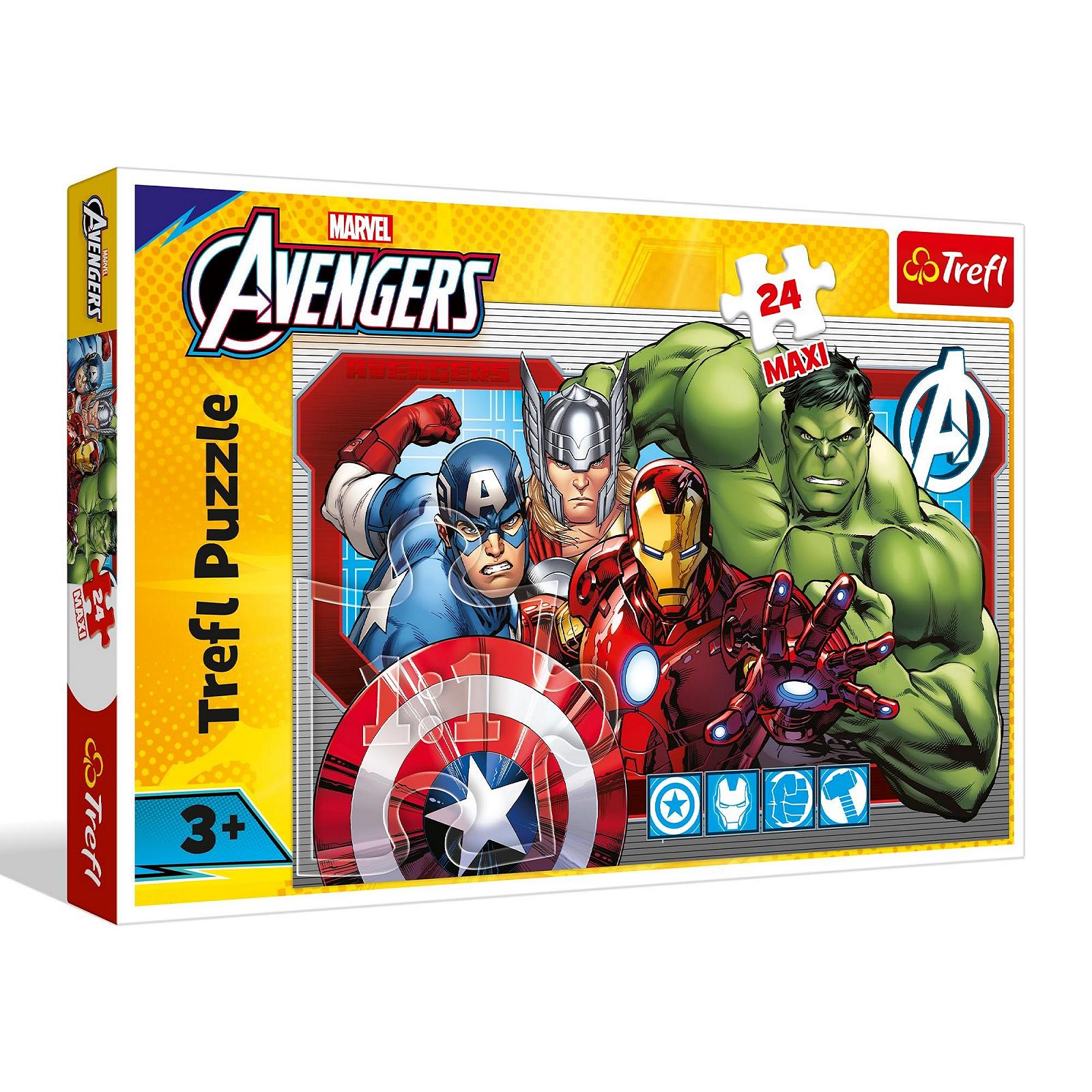 Пазл Trefl Avengers Always Fair 24 елементи Maxi, фото №1