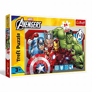 Пазл Trefl Avengers Always Fair 24 елементи Maxi - Фото 1