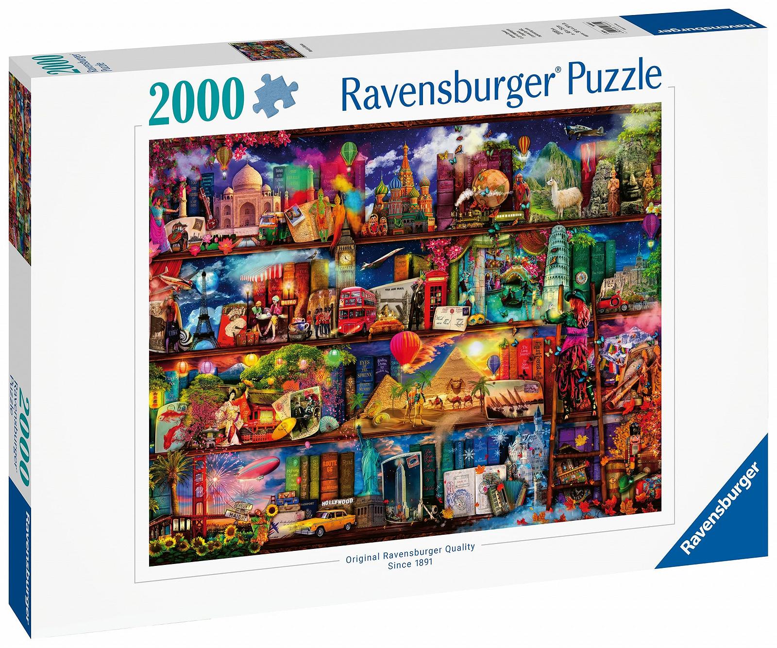 Пазлы Ravensburger World of Books 2000 элементов, фото №2