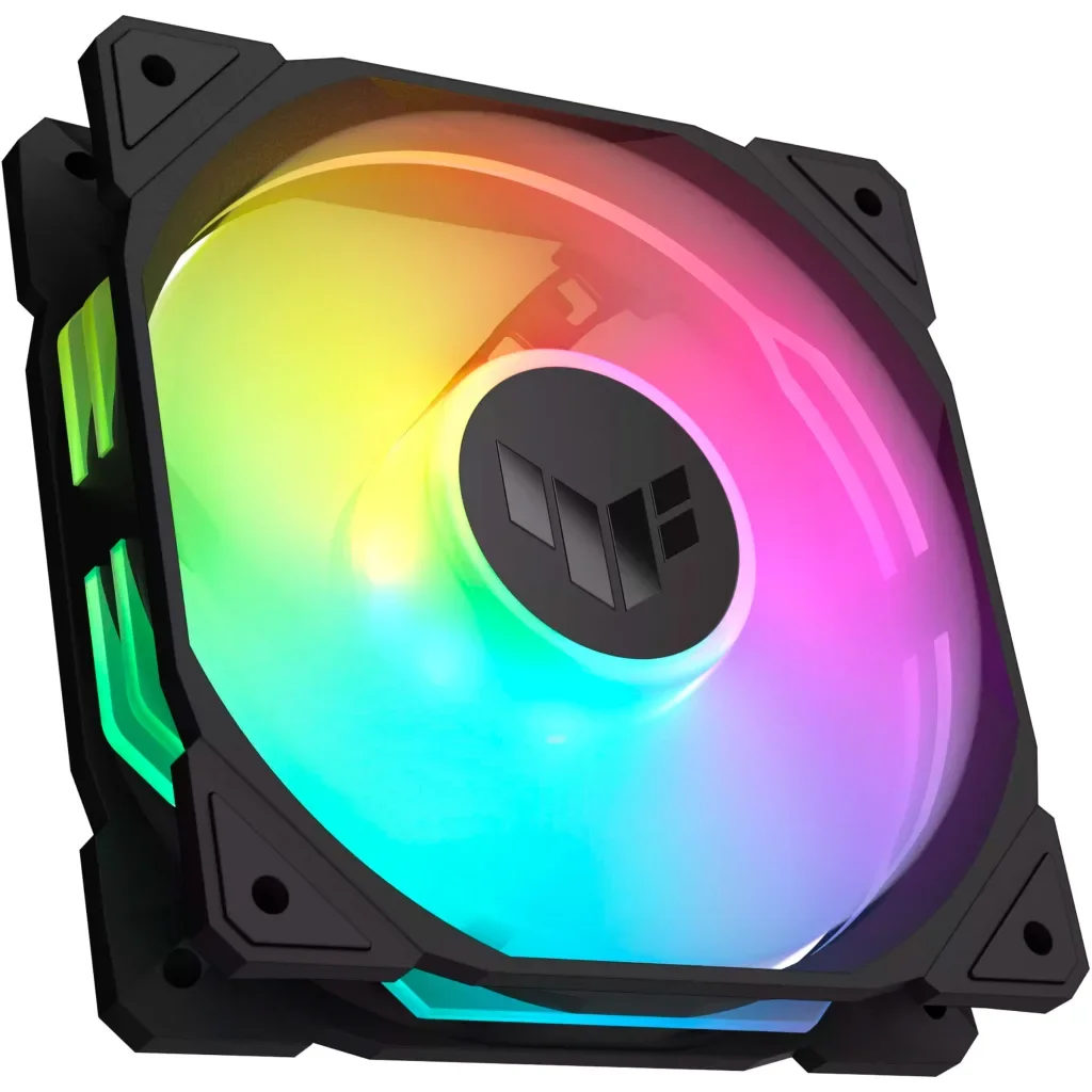Кулер для корпуса ASUS TUF GAMING TR120 FAN ARGB BLACK 3IN1 (90DA0090-B09020), фото №5