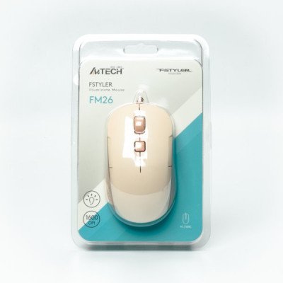 Мышка A4Tech FM26 USB Cafe Latte (4711421991391), фото №11