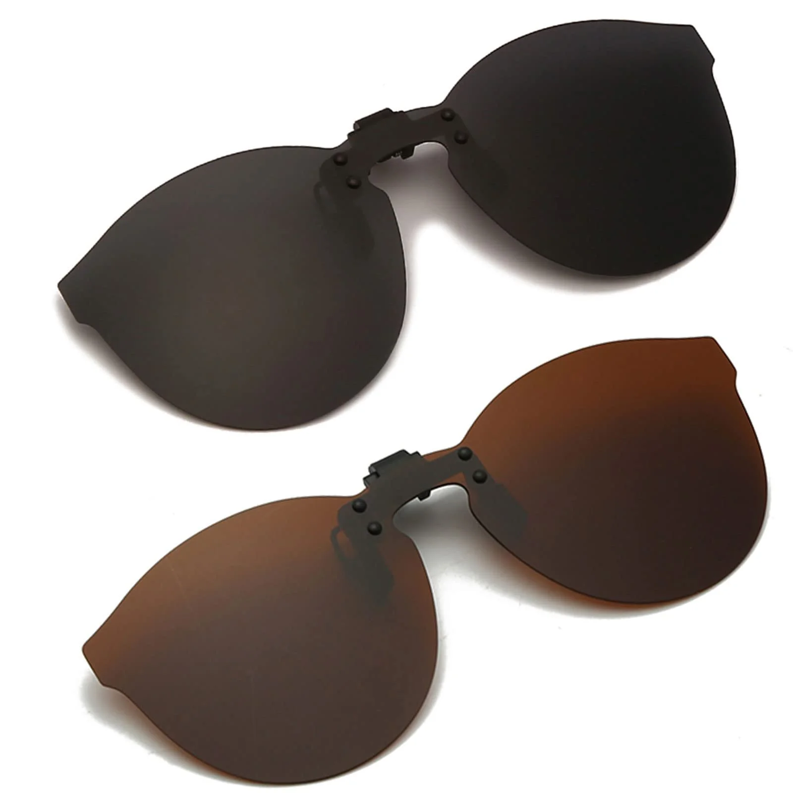 Сонцезахисні окуляри кліп YAMEIZE Без оправи Відкидні Поляризовані лінзи, фото №1