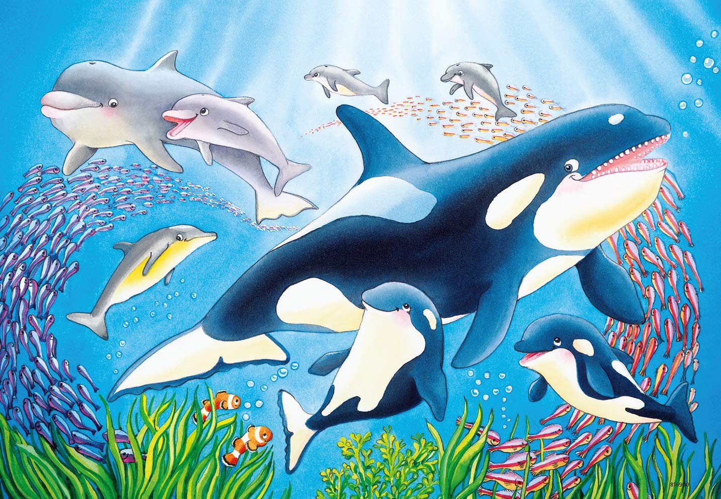 Пазл Ravensburger 07815 Разноцветный подводный мир, фото №3