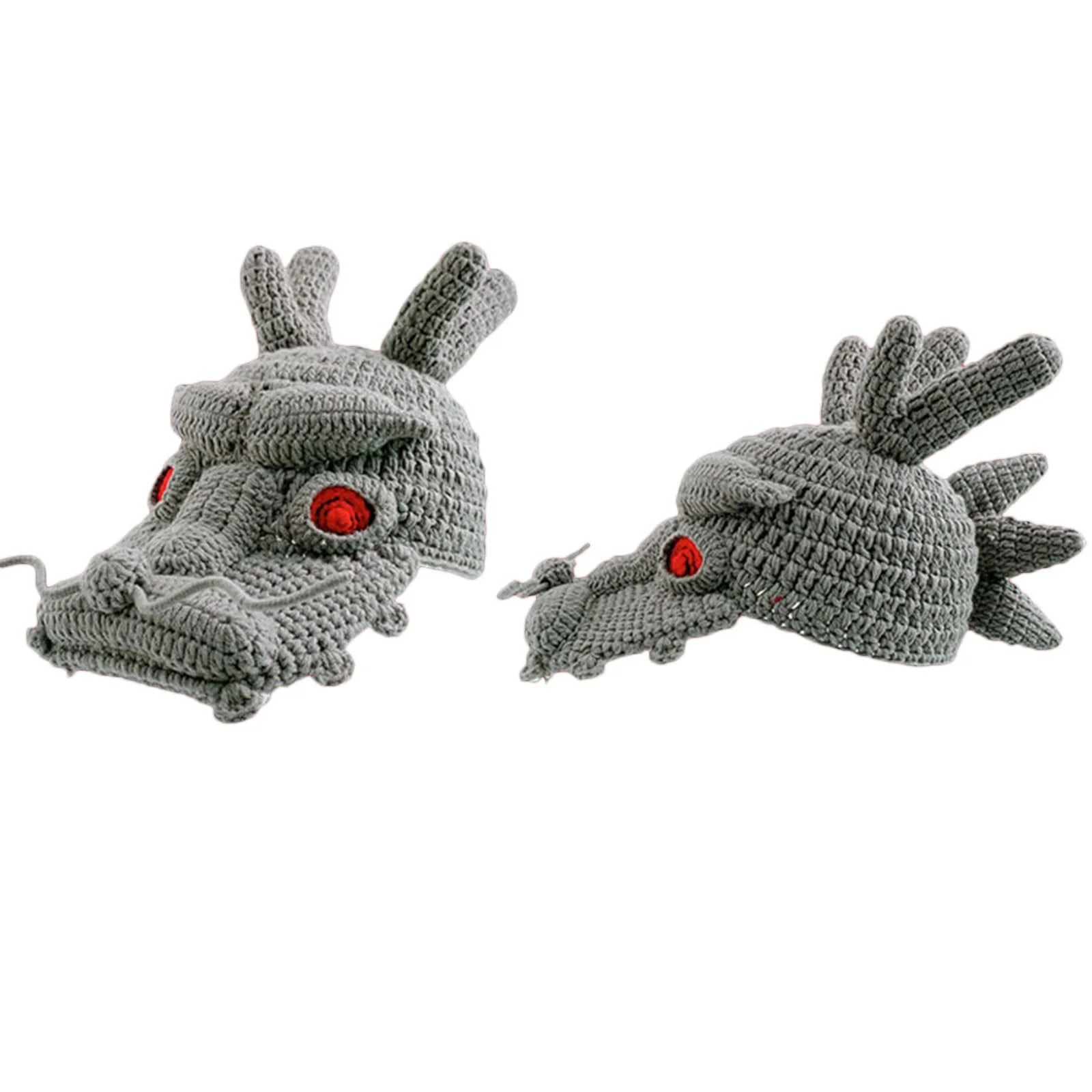 Бейсболка MHADBKH Модная плетеная вручную мультяшная китайская Loong с крючком, фото №8 Бейсболка MHADBKH Модная плетеная вручную мультяшная китайская Loong с крючком, фото №8