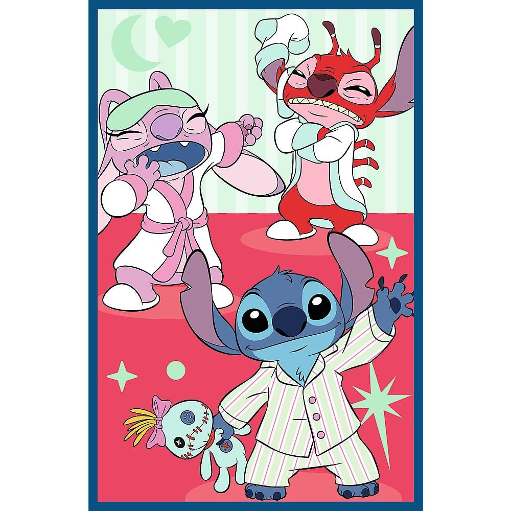 Пазли Trefl 3-в-1 Lilo & Stitch Світ Стіча 3 x 80 елементів для дітей від 5 років, фото №8