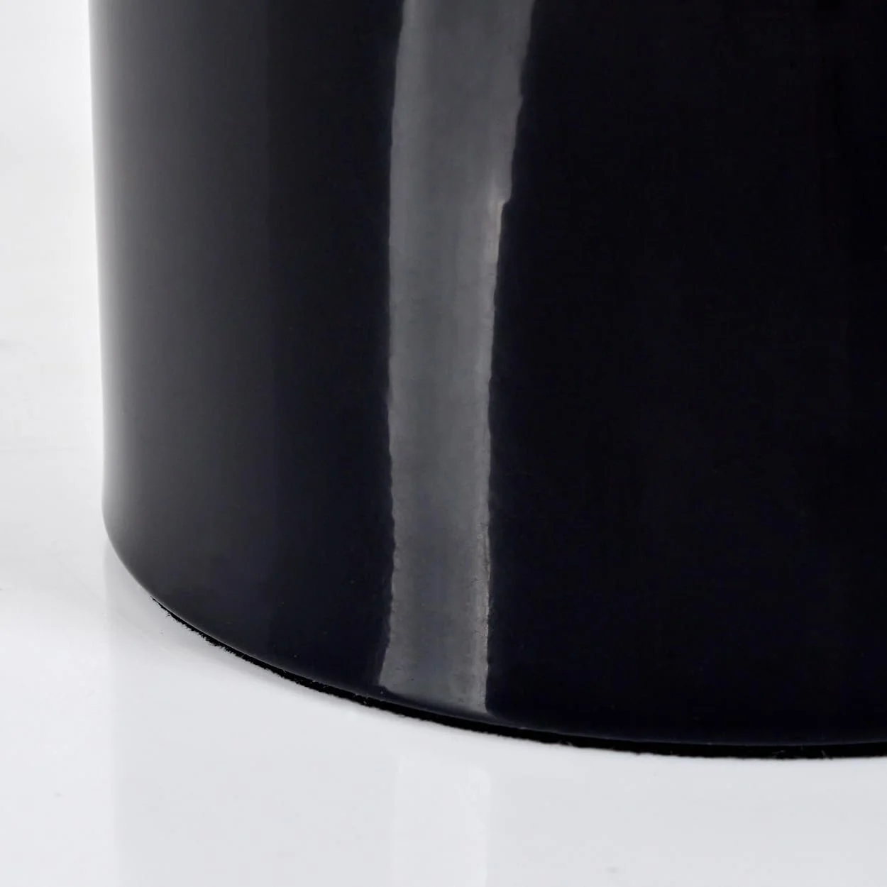 Настільна лампа Tati сучасна метал/скло ретро/вінтаж 15 см висота 22 см вимикач на кабелі 1 x E27 чорна/димчаста, фото №4