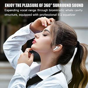 Навушники-перекладач YiYunTE Bluetooth 5.3 Бездротові synthetic.ua - Фото 1