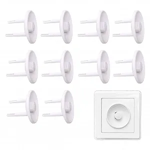 Заглушки для розеток Pack of 10 Белые - Фото 1