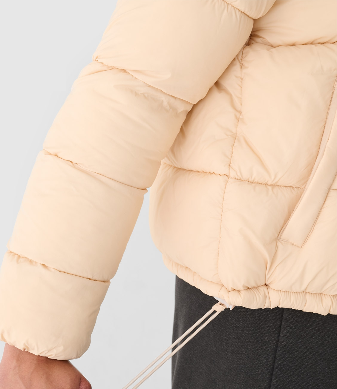 Куртка DOWN JACKET F469 4FWAW24TDJAF469-83S 4F Бежевий XL, фото №3