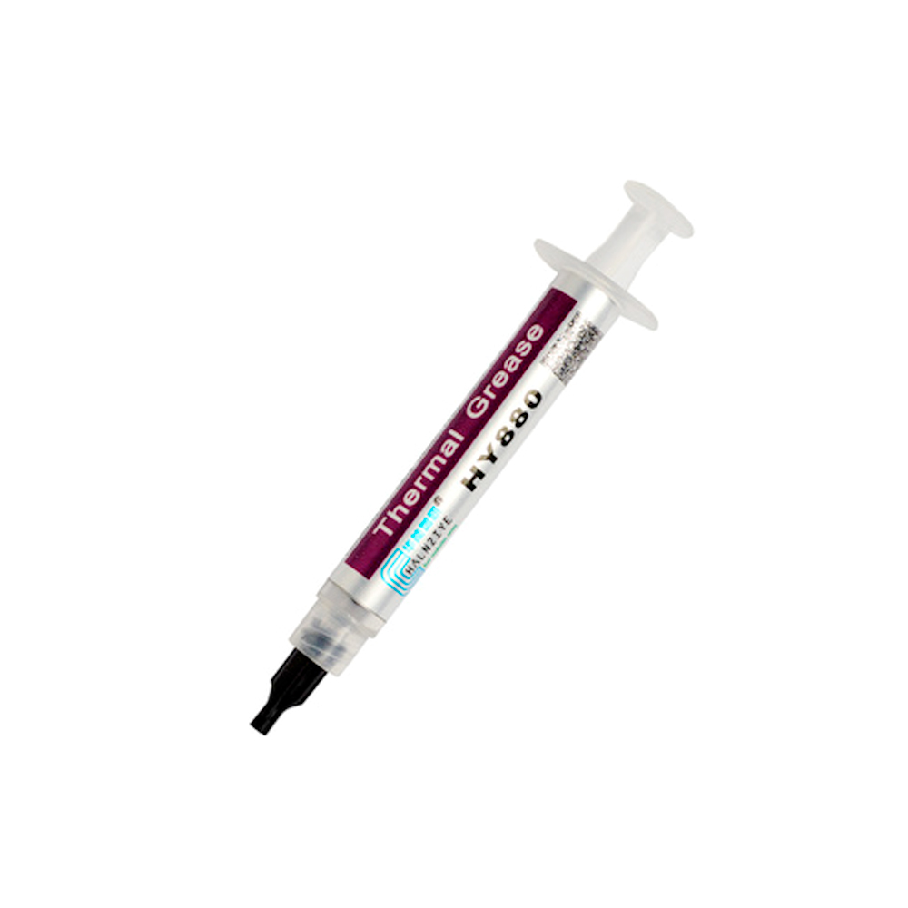Паста термопровідна HY-880 3g шприц Grey 5,15W / m-K 0.004  C-in² W 30 340 Блистер Q50, фото №1