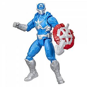 Фігурка Капітан Америка Marvel Hasbro Avengers Mech Strike Monster Hunters, 15 см, різнокольоровий - Фото 1