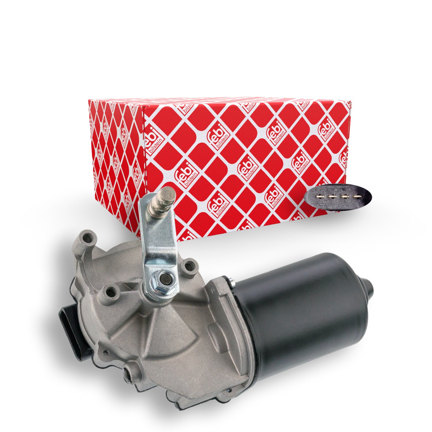 Мотор стеклоочистителя FEBI BILSTEIN 107155 для SKODA передний, фото №1 Мотор стеклоочистителя FEBI BILSTEIN 107155 для SKODA передний, фото №1