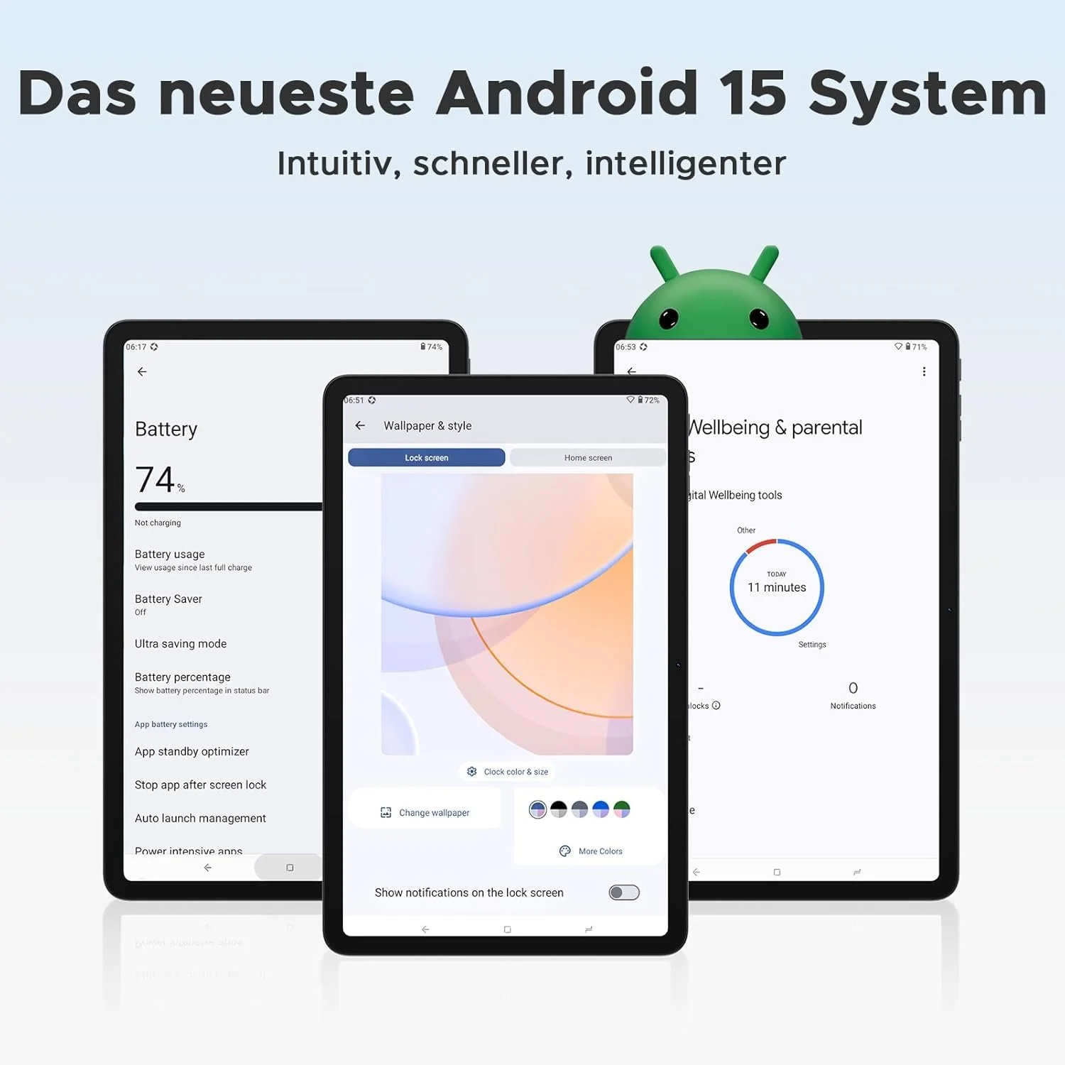 Планшет 12" Full HD DOOGEE T36 8+12/256ГБ 4G 2-SIM 8 ядер Android 15 8800 mAh Чорний, фото №2