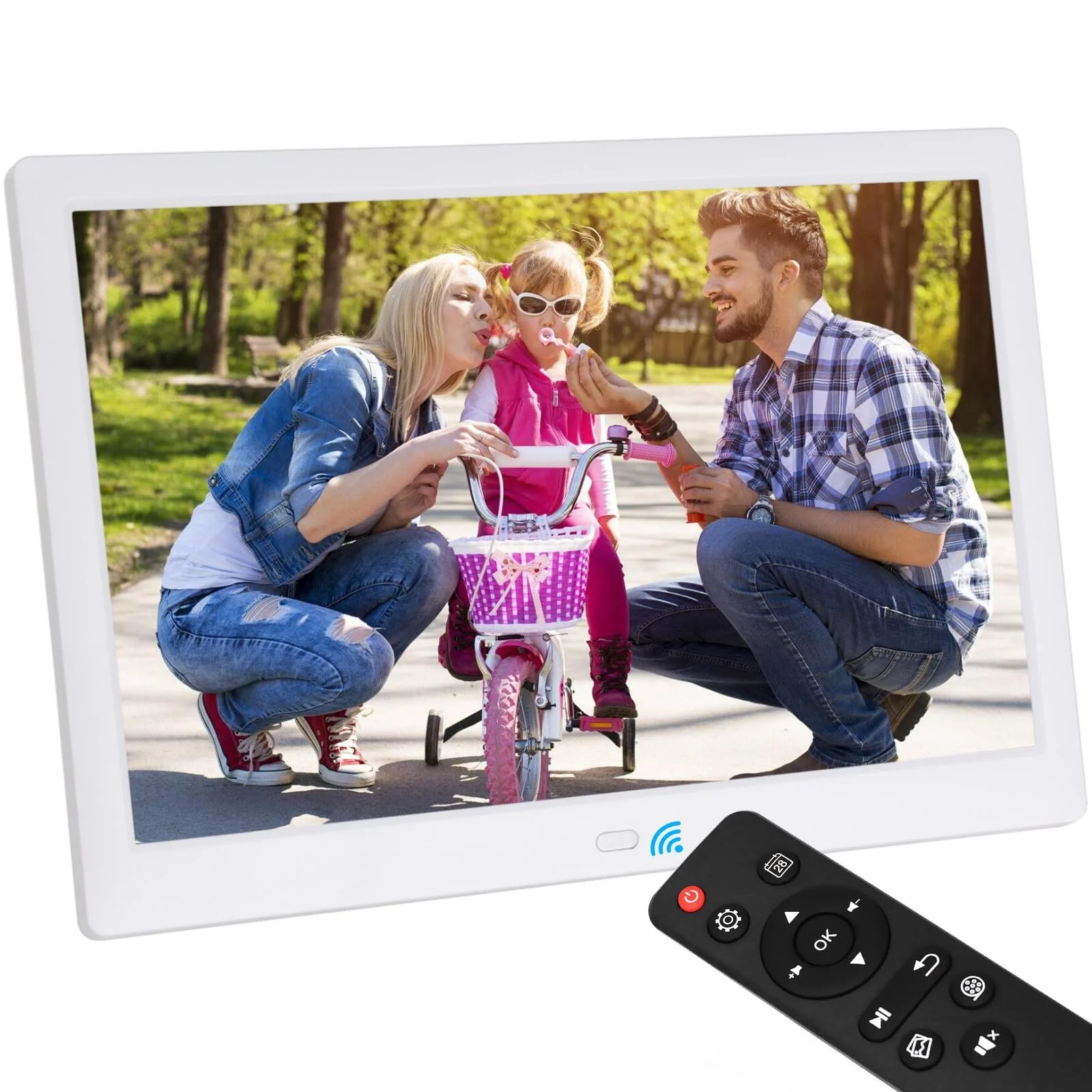 Цифровая фоторамка TSITSC 13.3" 1280x800 USB/SD Белый, фото №1 Цифровая фоторамка TSITSC 13.3" 1280x800 USB/SD Белый, фото №1