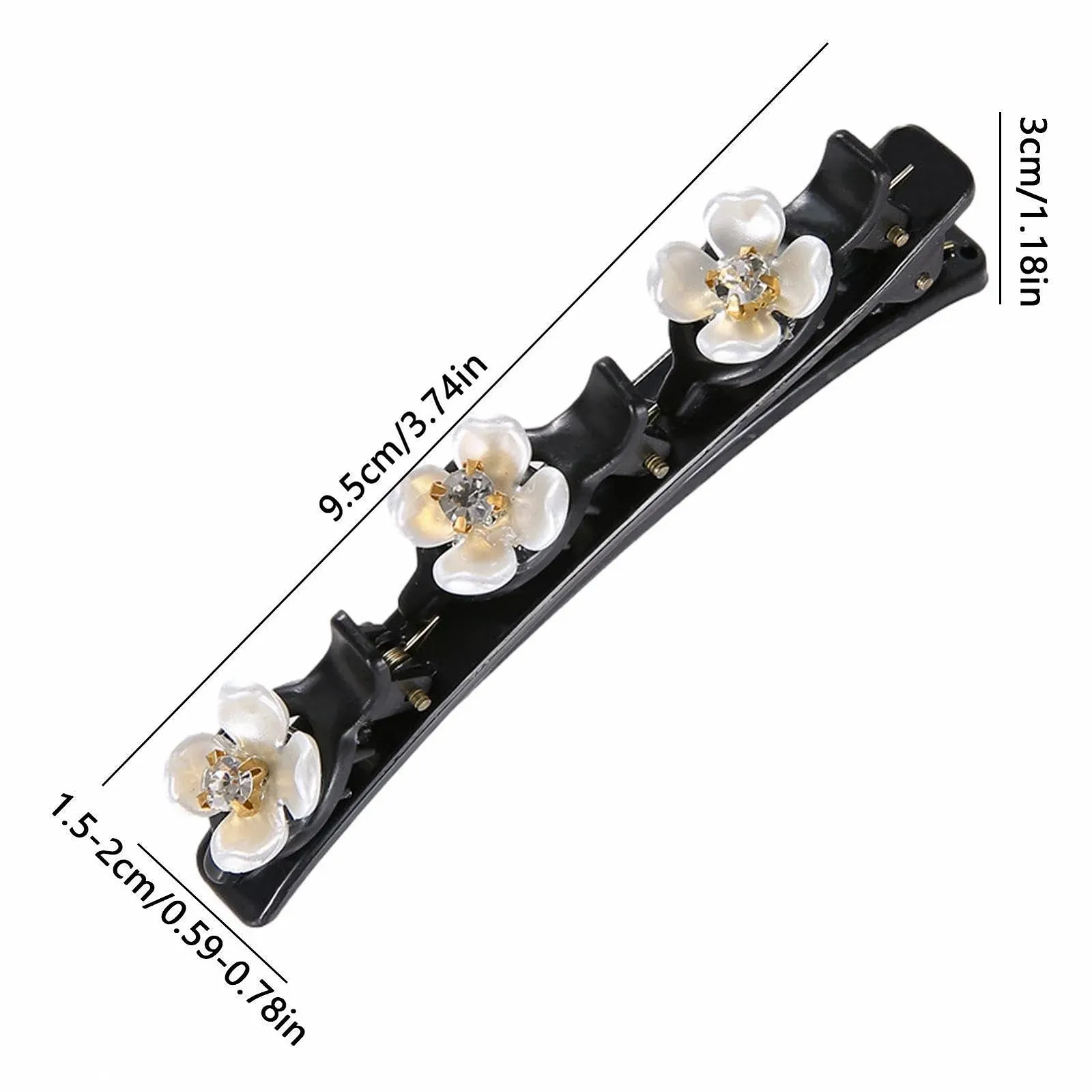 Заколка Acunny з каменю, для жінок/дівчат, фото №4