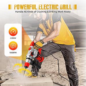 Перфоратор ACROSSPART 2200 Вт с набором буров 220 В красный цена на synthetic.ua - Фото 1 Перфоратор ACROSSPART 2200 Вт с набором буров 220 В красный synthetic.ua - Фото 1