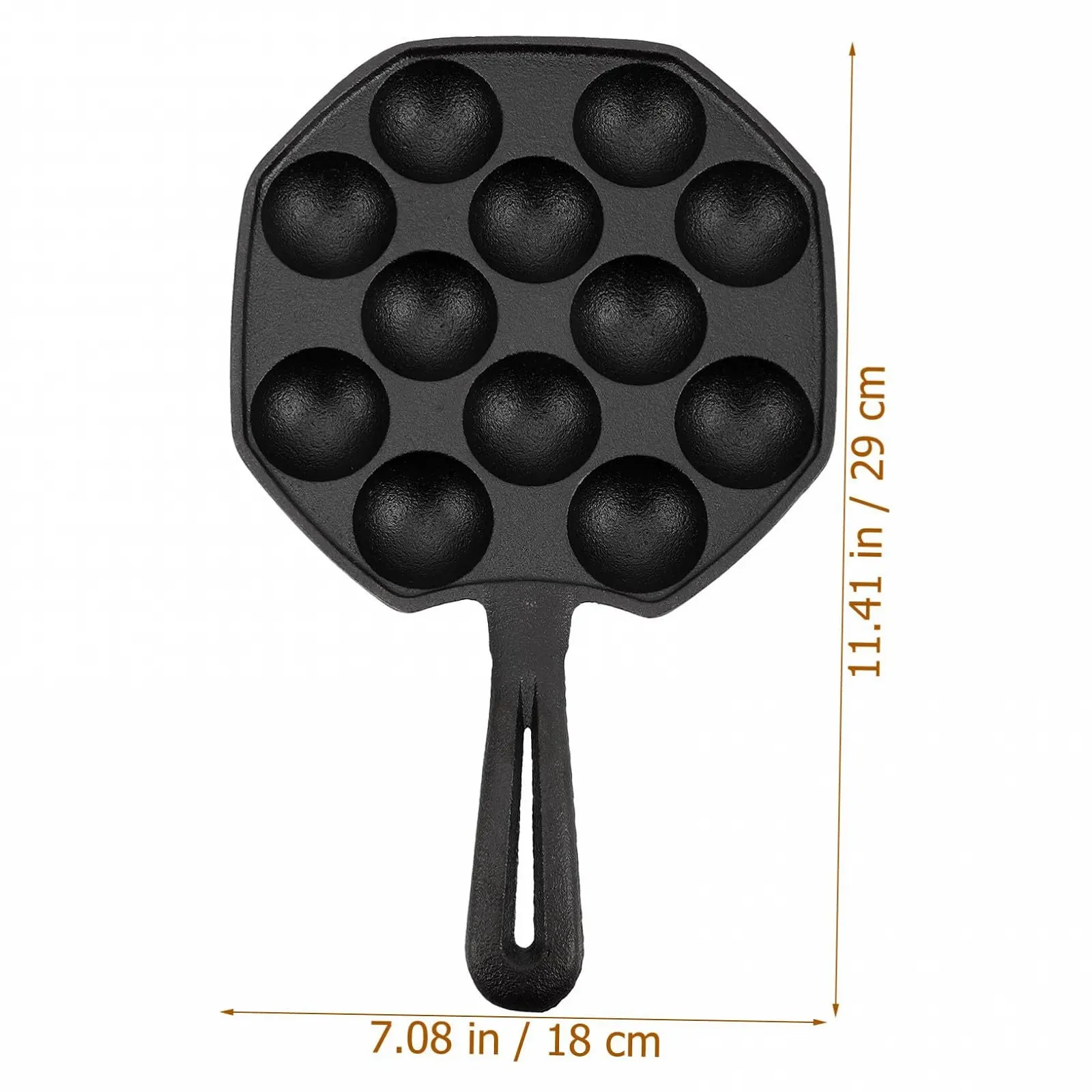 Форма для випікання равликів Garneck чавунна з ергономічною ручкою, фото №4