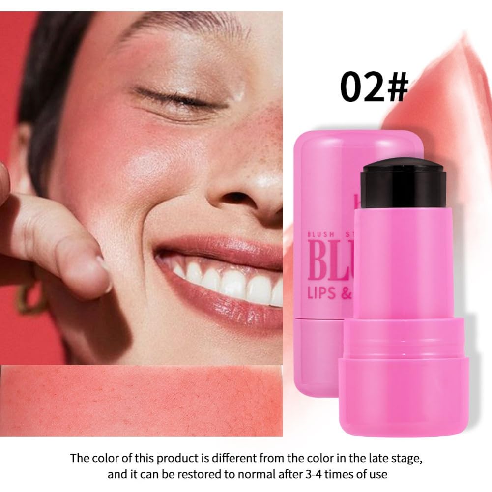 Блиск NAOLVE Milk Jelly Stick Milk Makeup Cooling Water Jelly Tint Lip And Cheek Stain Long Lasting Moisturising, фото №7