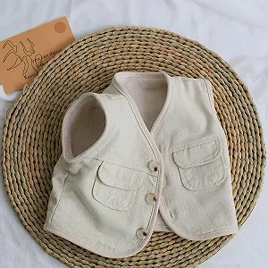 Жилет Beokeuioe Зимний Флис для Мальчиков Детский synthetic.ua - Фото 1