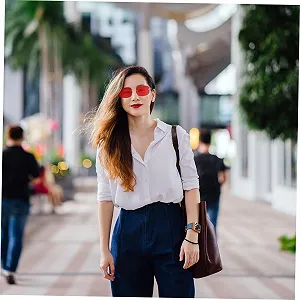 Солнцезащитные очки LIFKOME 2 шт, без оправы, тонированные, красные synthetic.ua - Фото 1