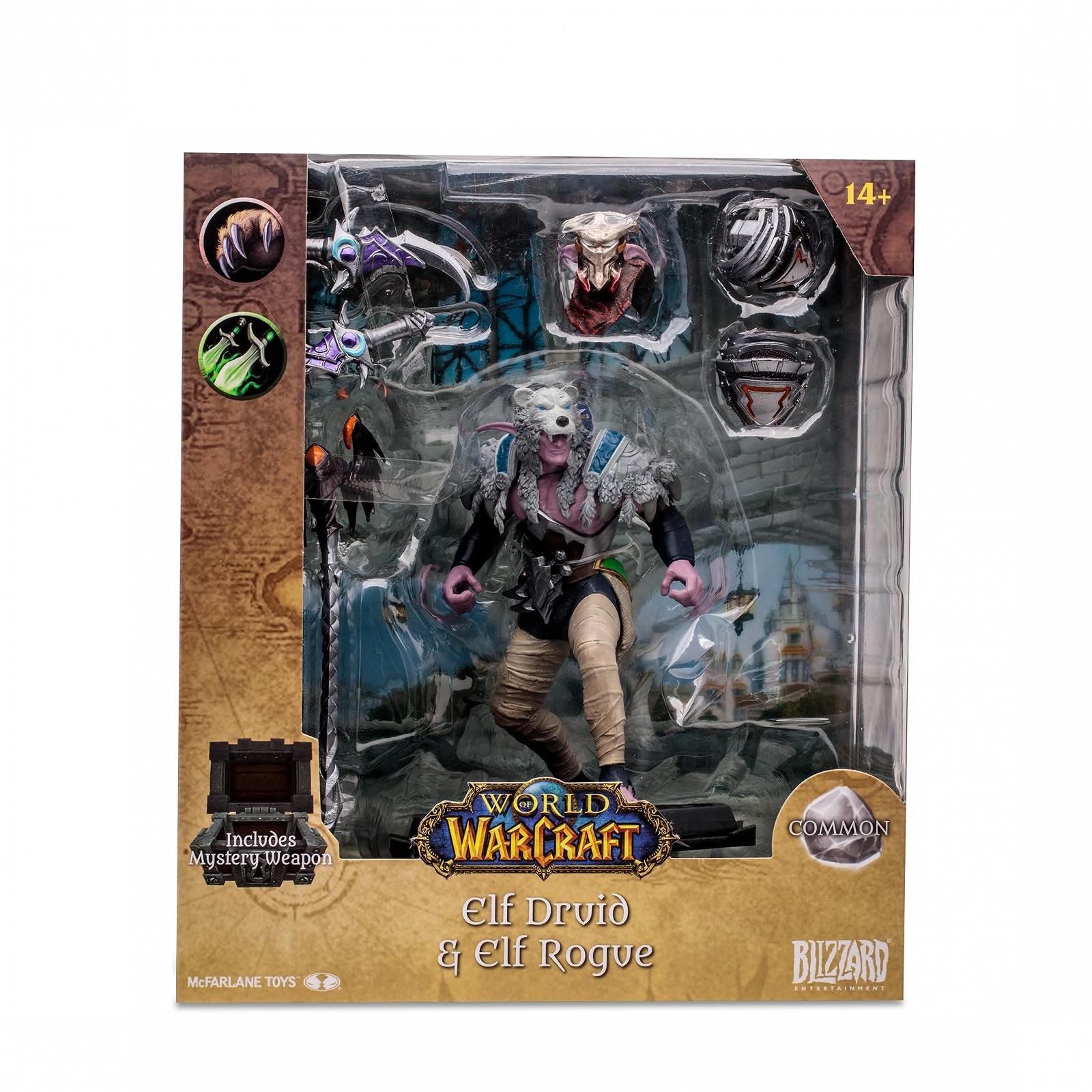 Фигурка McFarlane World of Warcraft Ночной Эльф: Друид/Разбойник 15 cm, фото №10