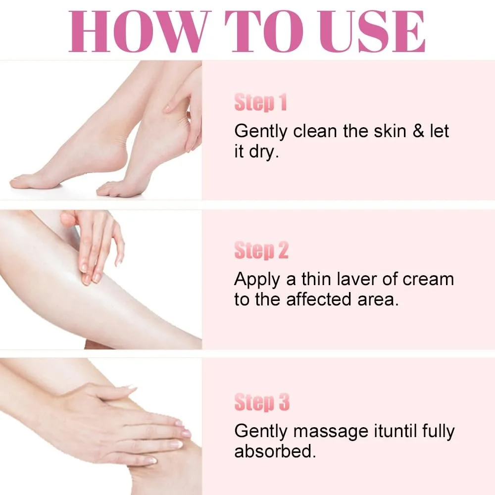 Крем для ног 3 шт для сухой и потрескавшейся кожи локтей коленей и рук с мочевиной, фото №3