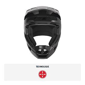Шолом Downhill ABUS HiDrop, сертифікований ASTM, повнолицьовий шолом із зовнішньою оболонкою ABS для MTB: Downhill, Enduro і Bikepark - для дорослих і молоді synthetic.ua - Фото 1