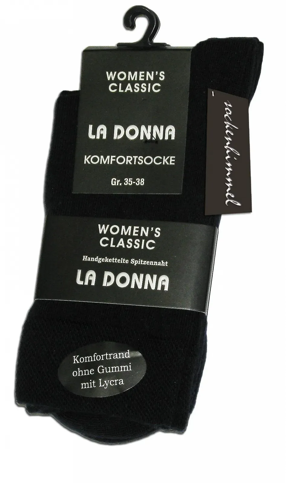 Женские носки из хлопка, 6 пар - Диабетические носки - без резинки, без шва, фото №1