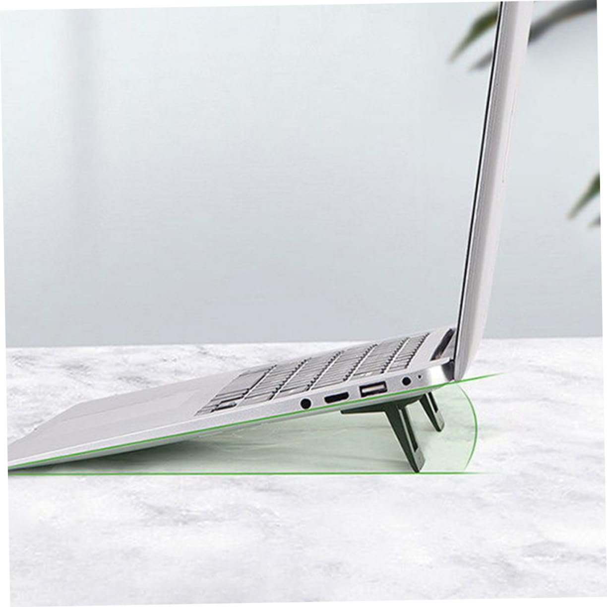 Подставка для ноутбука VANZACK 2 шт. AUSPC Материал. Эргономичная подставка для ноутбука. Складная с воздушным потоком. Регулируемая по высоте подставка для ноутбука для офиса и путешествий, фото №4 Подставка для ноутбука VANZACK 2 шт. AUSPC Материал. Эргономичная подставка для ноутбука. Складная с воздушным потоком. Регулируемая по высоте подставка для ноутбука для офиса и путешествий, фото №4