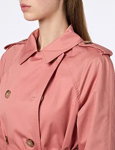 Тренч Tommy Hilfiger Хлопковый Короткий Женский synthetic.ua - Фото 1