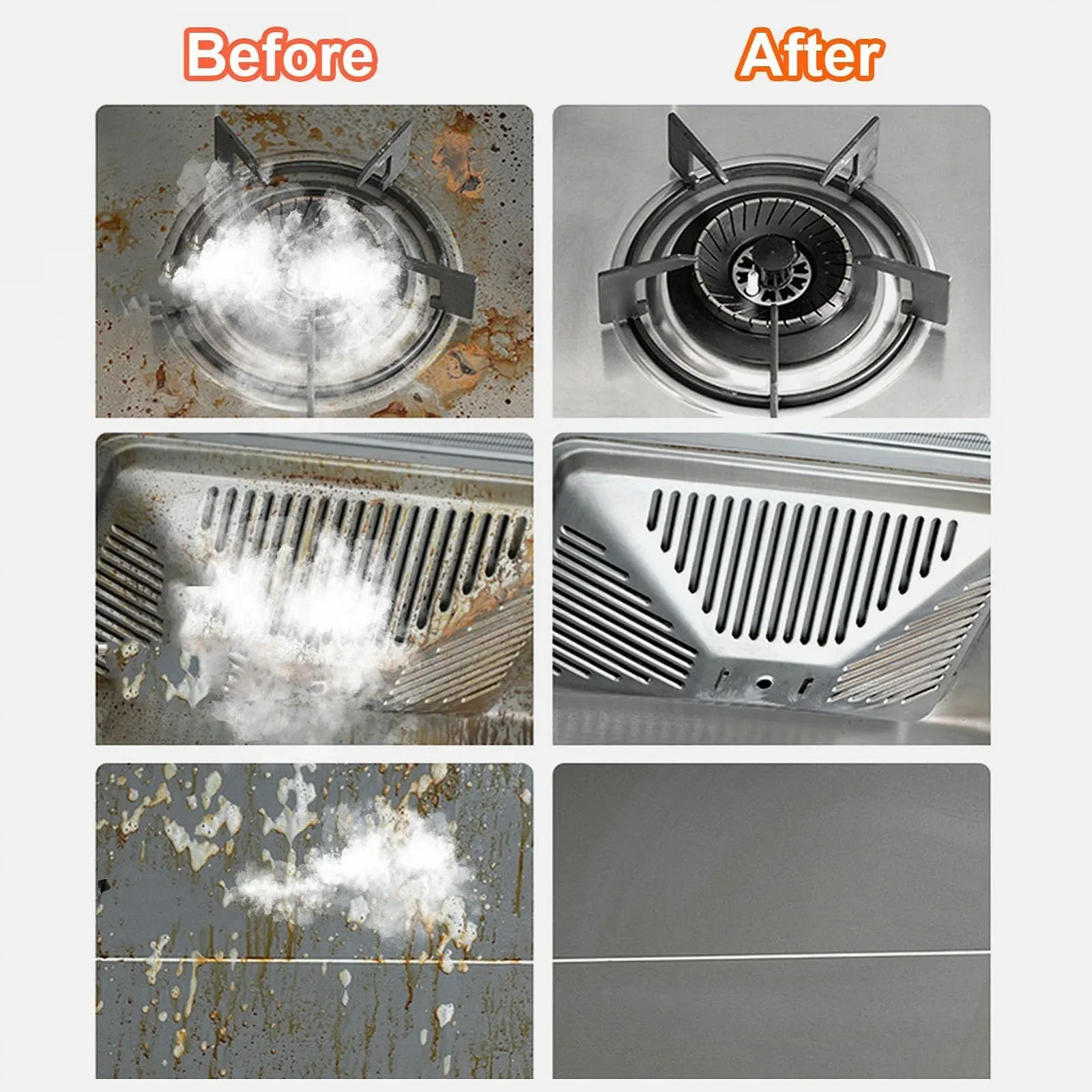 Пароочисник 1500 W 1250 мл 4 бар 6 швидкостей (EU Plug 220 V), фото №4