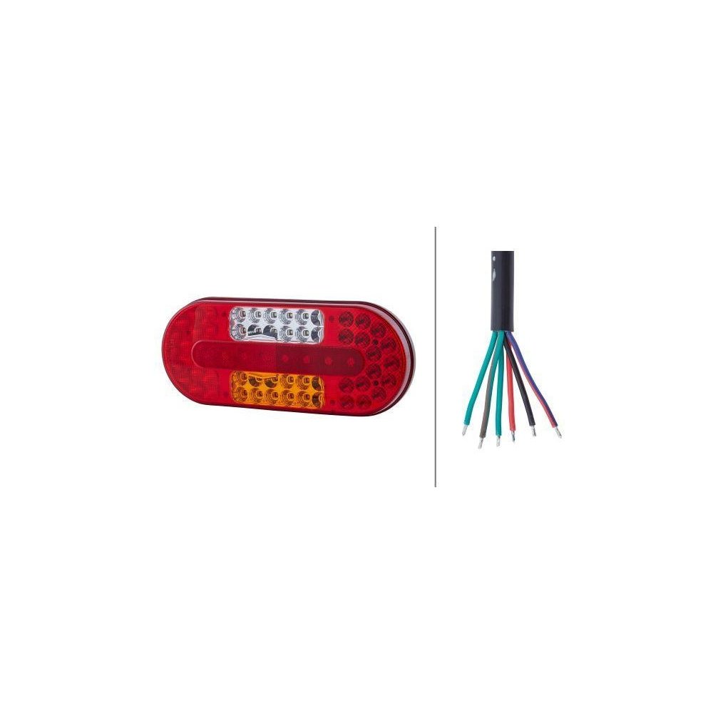 Задний фонарь HELLA VALUEFIT 2VP 357 017-011 для SCANIA левый, фото №1