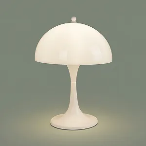 Настільна лампа Barcelona LED MART 3 x G9 з акриловим прозорим плафоном Біла - Фото 1