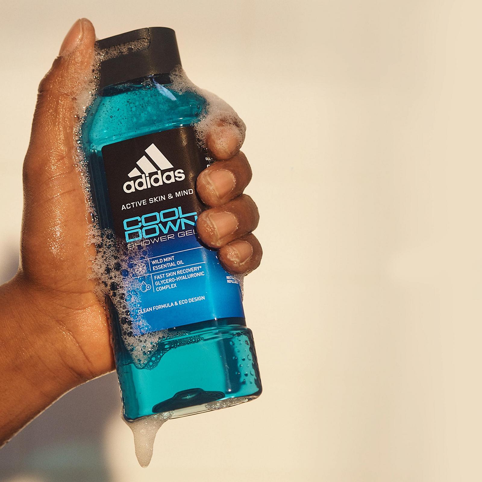 Гель для душа adidas Active Skin & Mind Cool Down мужской 400 мл, фото №4