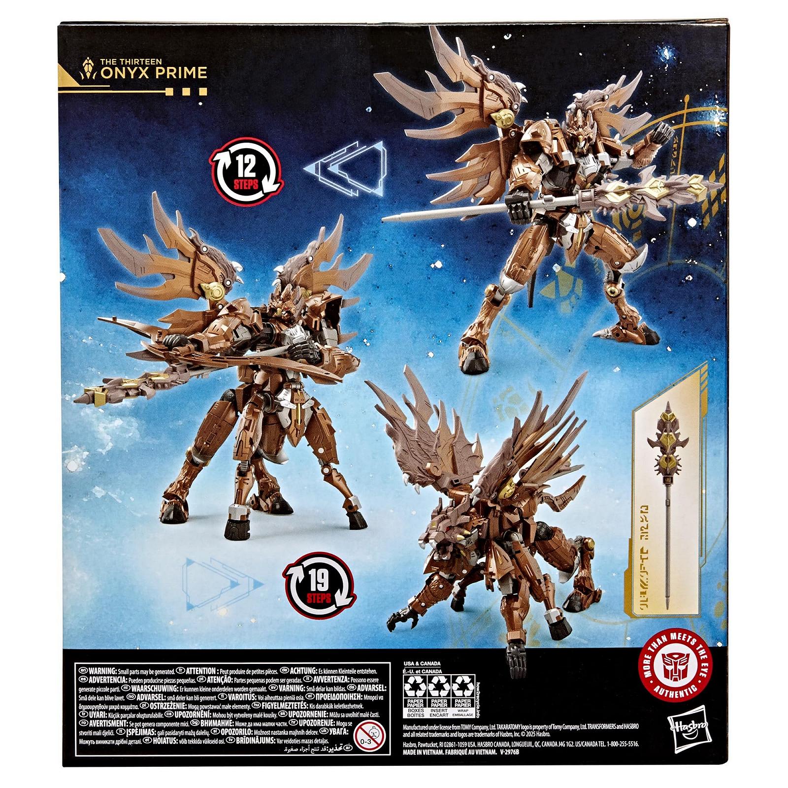 Фигурка Transformers Age of The Primes Leader Class The Thirteen Onyx Prime, фото №6