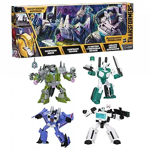 Ігрові фігурки Hasbro Transformers Buzzworthy Bumblebee Troop Builder Multipack Набір з 4 штук - Фото 1